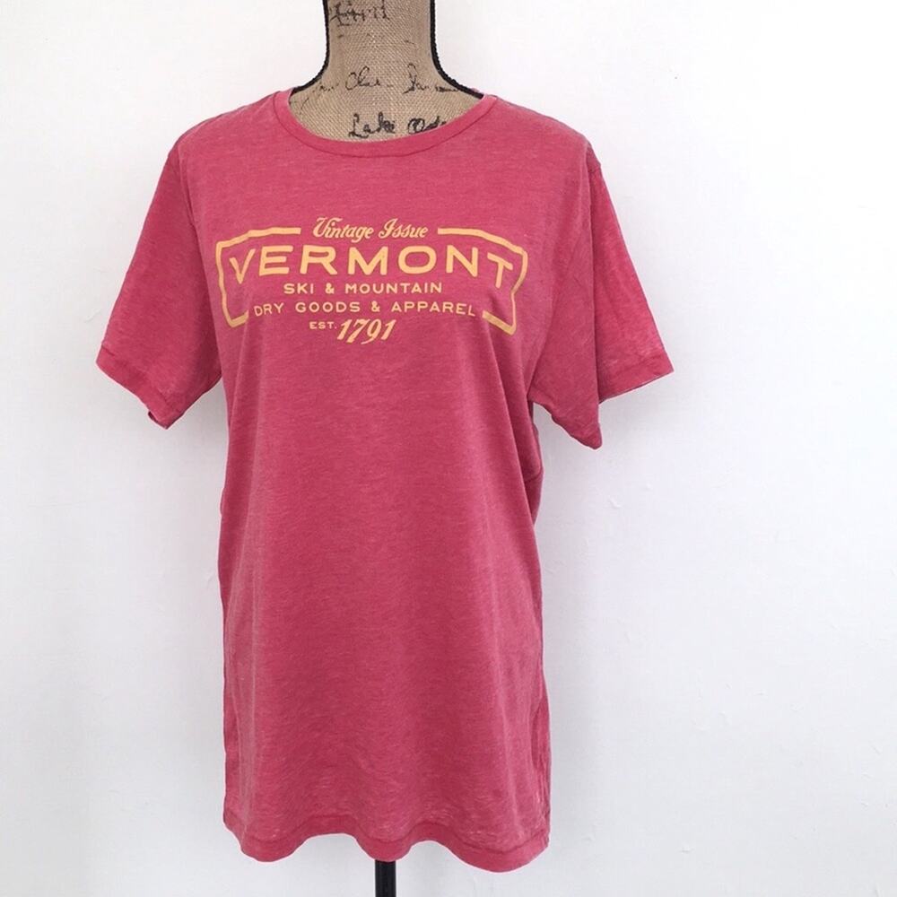 NEW - Camp David Vermont Ski&Mountain graphic tee size Large